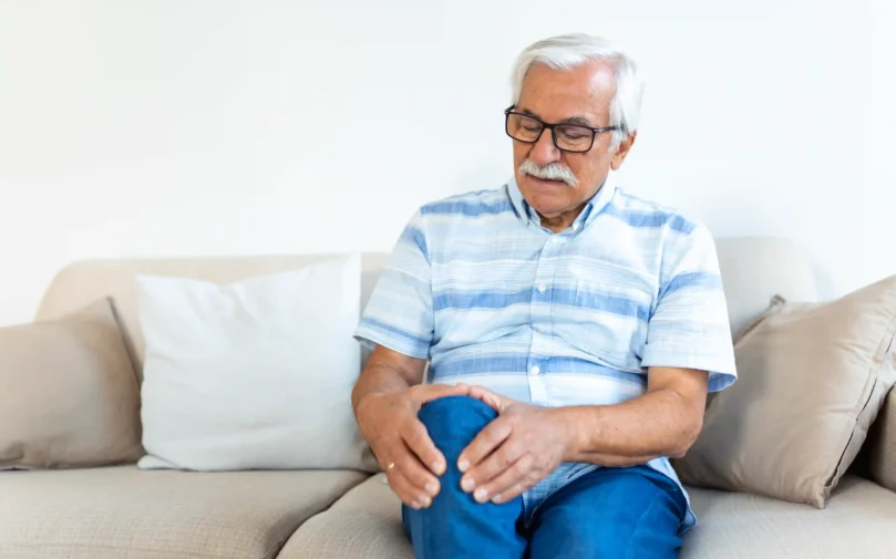 knee pain old man